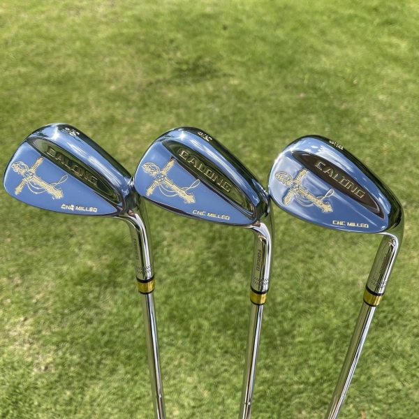 Calong Cross Golf Wedges Silvery/Rainbow 48 50 52 54 56 58 60 Degree With 115g Steel Shaft Spin Milled Face RH Men Golf Clubs - Image 4