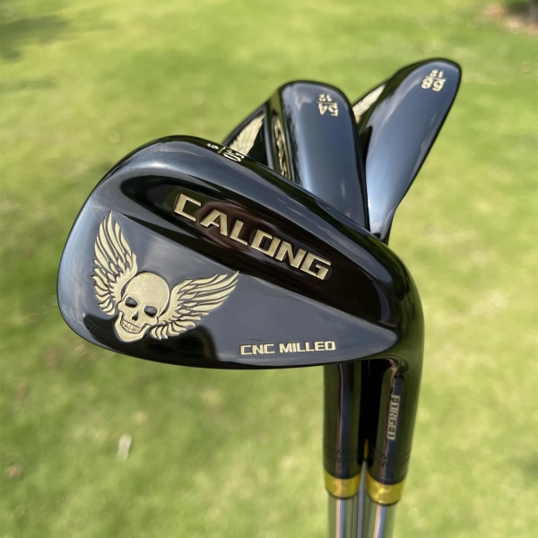 Calong Skull Golf Wedges Black/Silvery/Rainbow 48 50 52 54 56 58 60 Degree With 115g Steel Shaft Spin Milled Face RH Men Golf Clubs - Image 6