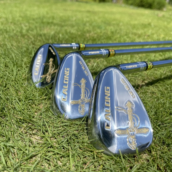 Calong Cross Golf Wedges Silvery/Rainbow 48 50 52 54 56 58 60 Degree With 115g Steel Shaft Spin Milled Face RH Men Golf Clubs - Image 5