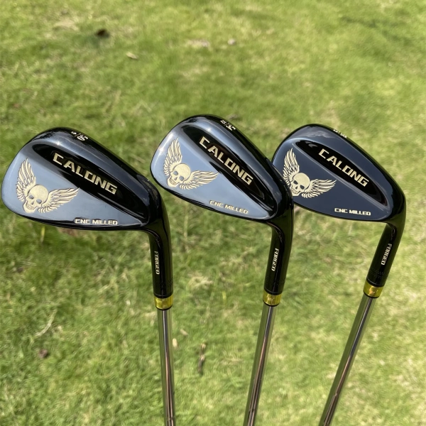 Calong Skull Golf Wedges Black/Silvery/Rainbow 48 50 52 54 56 58 60 Degree With 115g Steel Shaft Spin Milled Face RH Men Golf Clubs - Image 3