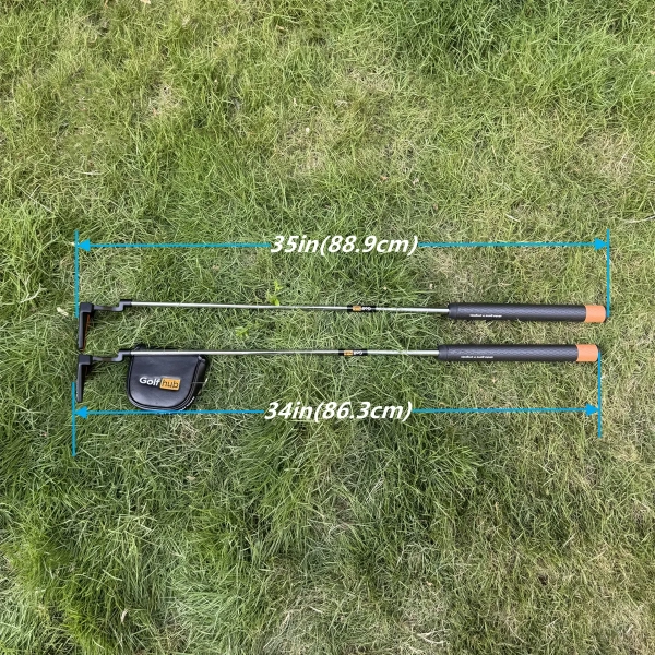 Calong Golf Hub Golf Putter black colors 34/35inch With Full CNC Milled Face Headcover RH Men Golf Clubs -Stroke In Game Progress - Image 8
