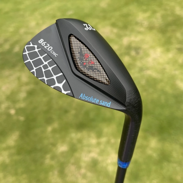 Calong Absolute Sand Golf Wedges Black 48 50 52 54 56 58 60 62 64 68 72 Degree With Stiff Steel Shaft Full Spin Milled Face - Improve Your Golf Game