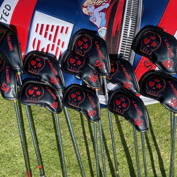Calong Skull Golf Wedges Black/Silvery/Rainbow 48 50 52 54 56 58 60 Degree With 115g Steel Shaft Spin Milled Face RH Men Golf Clubs - Image 11