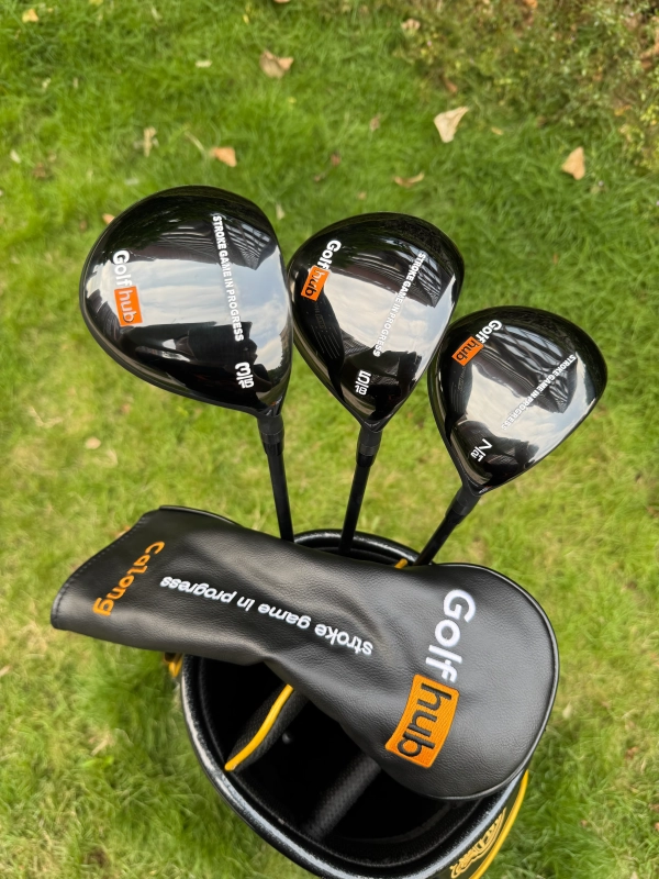 Calong Golf Hub Fairway Wood 15/18/21 Degree With 65g Graphite Shaft SR Flex-Stroke Game In Progress - Image 2