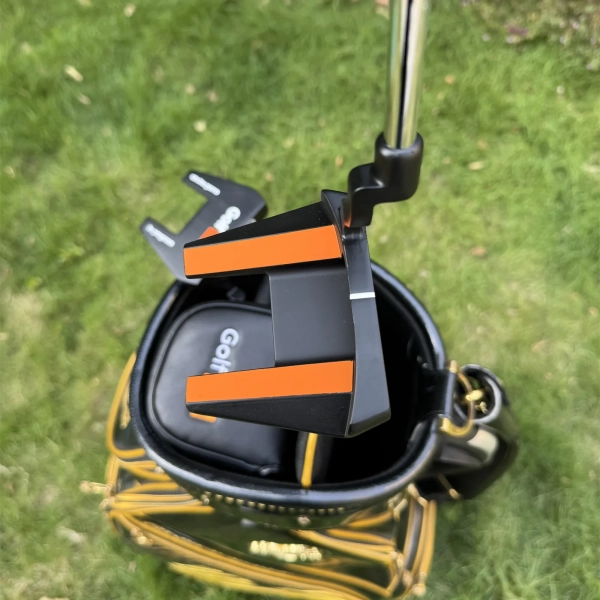 Calong Golf Hub Golf Putter black colors 34/35inch With Full CNC Milled Face Headcover RH Men Golf Clubs -Stroke In Game Progress - Image 5