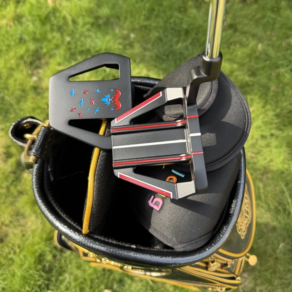 Calong Clown Golf Putter Black Colors 34/35inch With Full CNC Milled Face Headcover RH Men Golf Clubs - Image 3