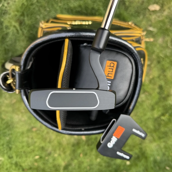 Calong Golf Hub Golf Putter black colors 34/35inch With Full CNC Milled Face Headcover RH Men Golf Clubs -Stroke In Game Progress - Image 4