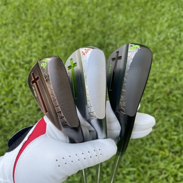 Calong JC202 Golf Wedges Black/Silvery/Golden 48 50 52 54 56 58 60 Degree With 115g Steel Shaft Spin Milled Face - Improve Your Golf Game - Image 2