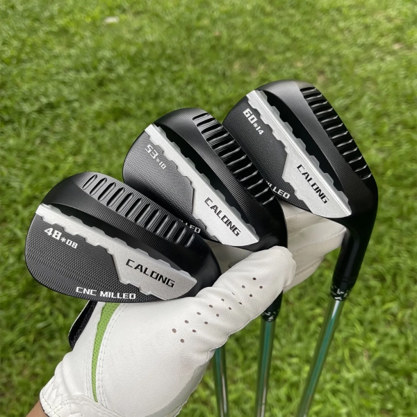 Calong BT Golf Wedges Black/Silvery 48 49 50 52 53 54 56 57 58 60 68 72 Degree With Dynamic Gold S200 Steel Shaft Full Spin Milled -Diversion Trough Design - Image 4