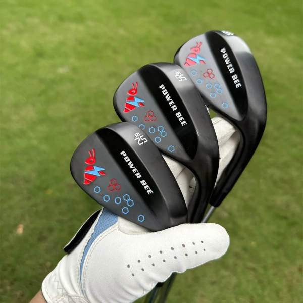 Calong Power Bee Golf Wedges Silver/Grey Sand Wedge 48 50 52 54 56 58 60 62 Degree Milled Face Golf Clubs - Image 3