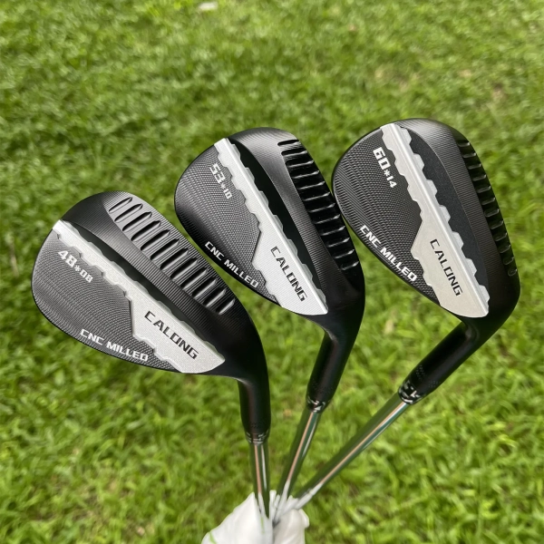 Calong BT Golf Wedges Black/Silvery 48 49 50 52 53 54 56 57 58 60 68 72 Degree With Dynamic Gold S200 Steel Shaft Full Spin Milled -Diversion Trough Design - Image 5