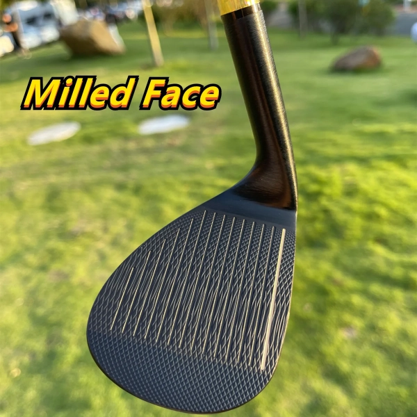 Calong Absolute Sand Golf Wedges Black 52 56 60 64 68 72 Degree With 115g Stiff Steel Shaft Full Spin Milled Face - Improve Your Golf Game - Image 9