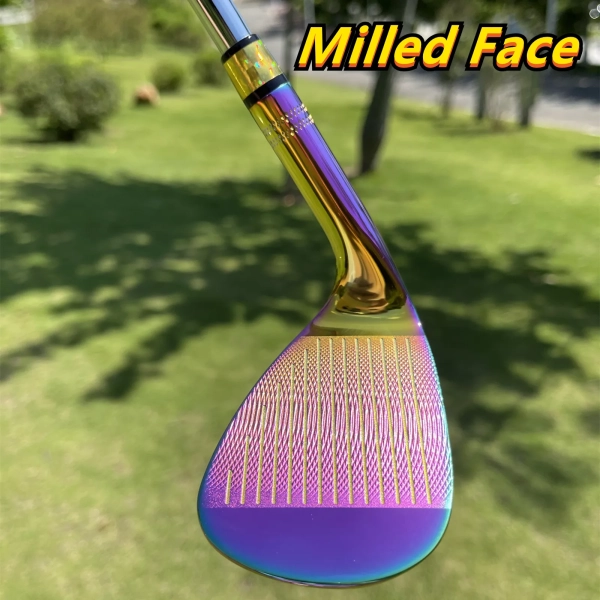 Calong Skull Golf Wedges Black/Rainbow 48 50 52 54 56 58 60 Degree With 115g Steel Shaft Spin Milled Face -Stroke Wedge Game - Image 11