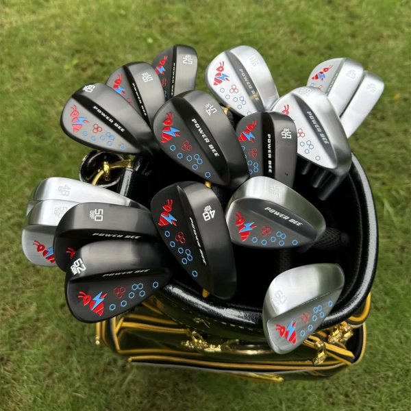 Calong Power Bee Golf Wedges Silver/Grey Sand Wedge 48 50 52 54 56 58 60 62 Degree Milled Face Golf Clubs - Image 12