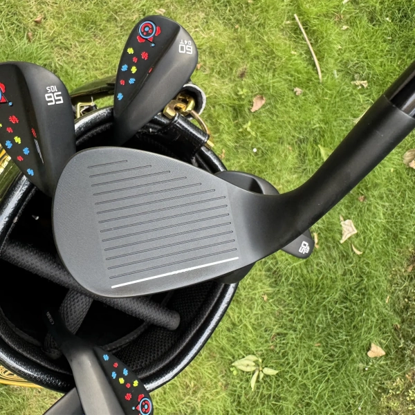 Calong Clown Golf Wedges Black Colors 48 50 52 54 56 58 60 62 Degree With 115g Stiff Steel Shaft -Full Spin Milled Face - Image 6