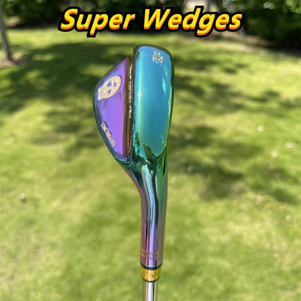 Calong Skull Golf Wedges Black/Rainbow 48 50 52 54 56 58 60 Degree With 115g Steel Shaft Spin Milled Face -Stroke Wedge Game - Image 10