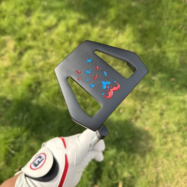 Calong Clown Golf Putter Black Colors 34/35inch With Full CNC Milled Face Headcover RH Men Golf Clubs - Image 9