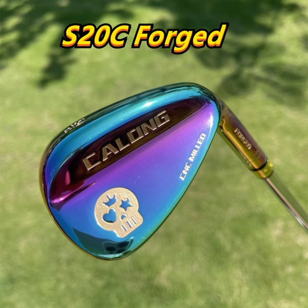 Calong Skull Golf Wedges Black/Rainbow 48 50 52 54 56 58 60 Degree With 115g Steel Shaft Spin Milled Face -Stroke Wedge Game - Image 9