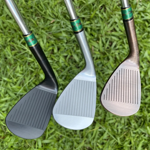 Calong JC202 Golf Wedges Black/Silvery/Golden 48 50 52 54 56 58 60 Degree With 115g Steel Shaft Spin Milled Face - Improve Your Golf Game - Image 4