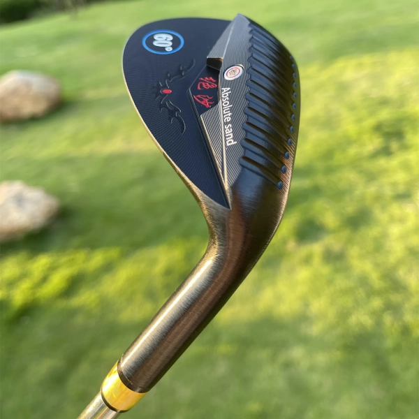 Calong Absolute Sand Golf Wedges Black 52 56 60 64 68 72 Degree With 115g Stiff Steel Shaft Full Spin Milled Face - Improve Your Golf Game - Image 6