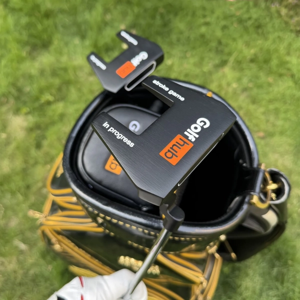 Calong Golf Hub Golf Putter black colors 34/35inch With Full CNC Milled Face Headcover RH Men Golf Clubs -Stroke In Game Progress - Image 9