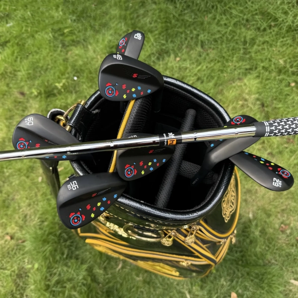 Calong Clown Golf Wedges Black Colors 48 50 52 54 56 58 60 62 Degree With 115g Stiff Steel Shaft -Full Spin Milled Face - Image 10
