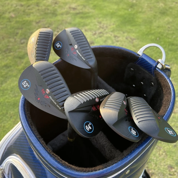 Calong Absolute Sand Golf Wedges Black 52 56 60 64 68 72 Degree With 115g Stiff Steel Shaft Full Spin Milled Face - Improve Your Golf Game - Image 12
