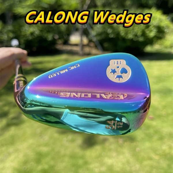 Calong Skull Golf Wedges Black/Rainbow 48 50 52 54 56 58 60 Degree With 115g Steel Shaft Spin Milled Face -Stroke Wedge Game - Image 8