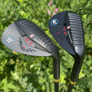 Calong Absolute Sand Golf Wedges Black 52 56 60 64 68 72 Degree With 115g Stiff Steel Shaft Full Spin Milled Face - Improve Your Golf Game