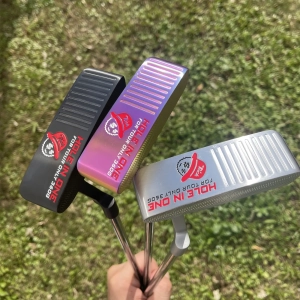 Calong RICH Golf Putter Black/Silvery /Rainbow Colors 32/23/34/35inch With Full CNC Milled Face Headcover RH Men Golf Clubs -Stroke Putter Game