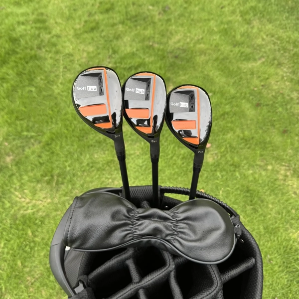Super Calong Golf Hybrids 18 21 24 Degree with Graphite Shaft 65g SR Flex Rescue RH Golf Clubs Headcover - Image 13