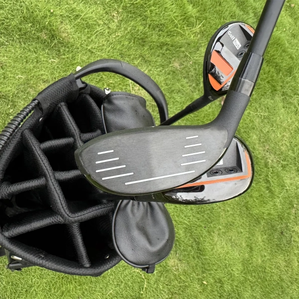 Super Calong Golf Hybrids 18 21 24 Degree with Graphite Shaft 65g SR Flex Rescue RH Golf Clubs Headcover - Image 4