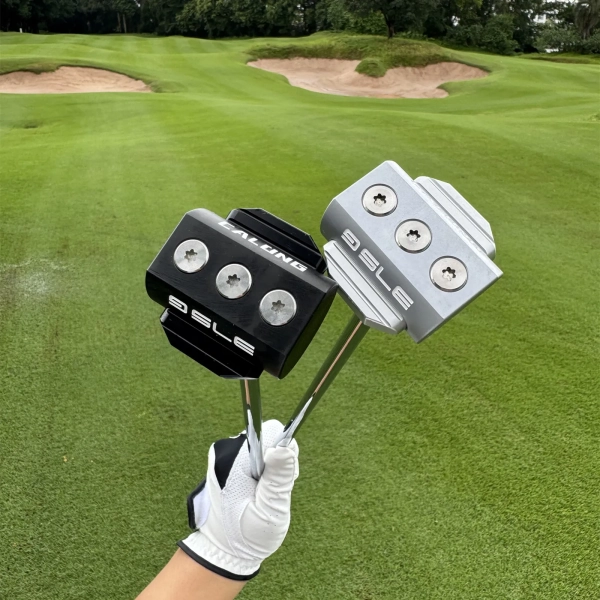 Calong Mini Golf Putter Black/Silvery 34inch RH Men Golf Clubs  Remobile Weights 375g Putter - Practice Putting / Paly Golf