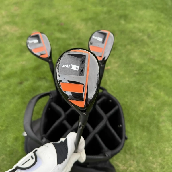 Super Calong Golf Hybrids 18 21 24 Degree with Graphite Shaft 65g SR Flex Rescue RH Golf Clubs Headcover - Image 3