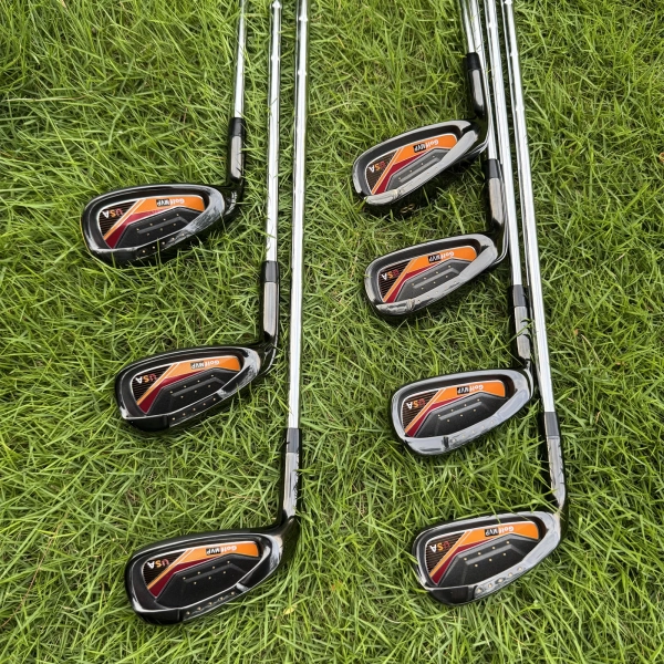 Left Hand Calong Golf Irons 5 6 7 8 9 P S With R300/S300 Steel Shaft 7Pcs LH Man Golf Clubs - Bigger Face Easy Play Ball - Image 3
