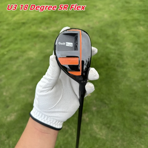 Super Calong Golf Hybrids 18 21 24 Degree with Graphite Shaft 65g SR Flex Rescue RH Golf Clubs Headcover - Image 6