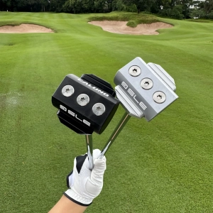 Calong Mini Golf Putter Black/Silvery 34inch RH Men Golf Clubs  Remobile Weights 375g Putter - Practice Putting / Paly Golf