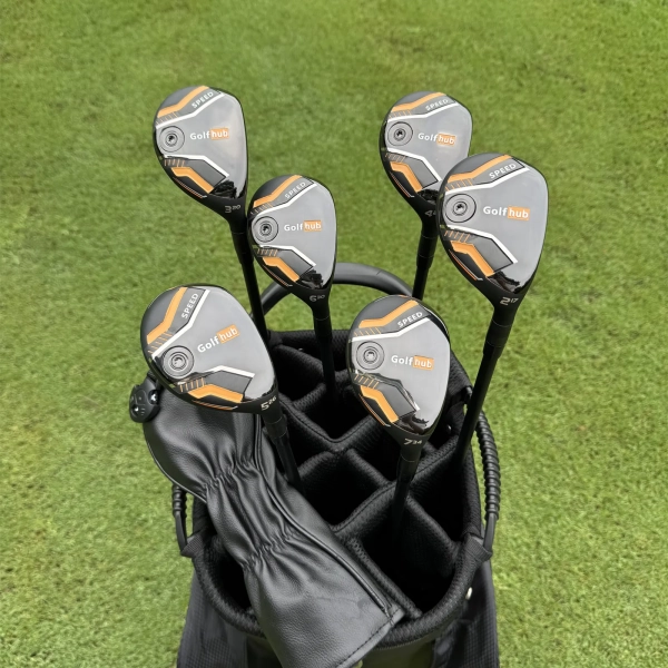 Calong Speed Golf Hub Golf Hybrids 17 20 23 26 30 34 Degree with Graphite Shaft 65g SR Flex Rescue Adjustable Weight RH Men Golf Clubs Headcover - Image 12