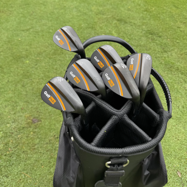 Calong Golf Hub Forged Wedges Black 50 52 54 56 58 60 Degree With 115g Stiff Flex Steel Shaft Full CNC Milled Face - Image 2