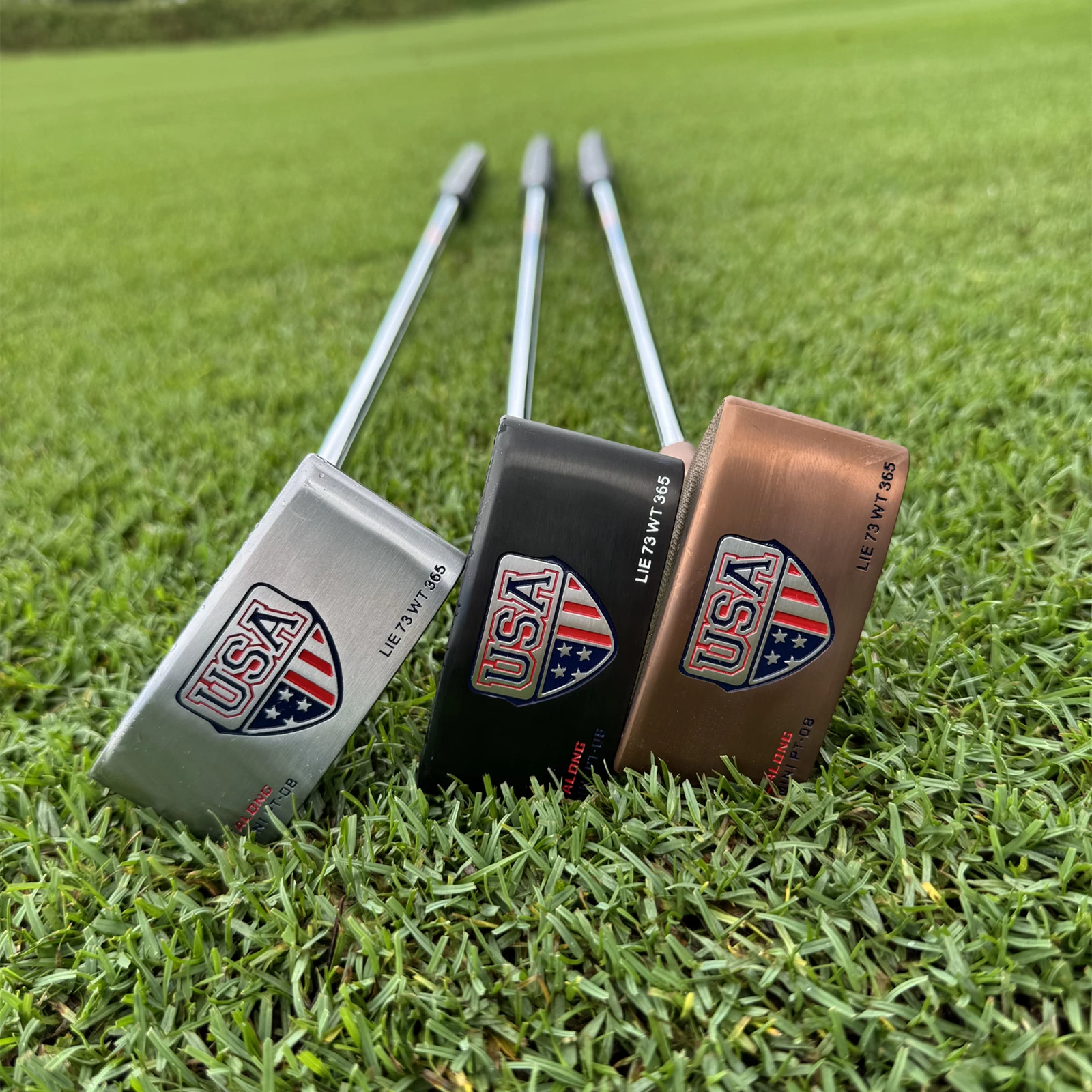 Calong USA Mini Golf Putter 375g Black/Silvery/Golden Colors 34inch CNC Milled Face -Improve Your Putter Game - Image 5