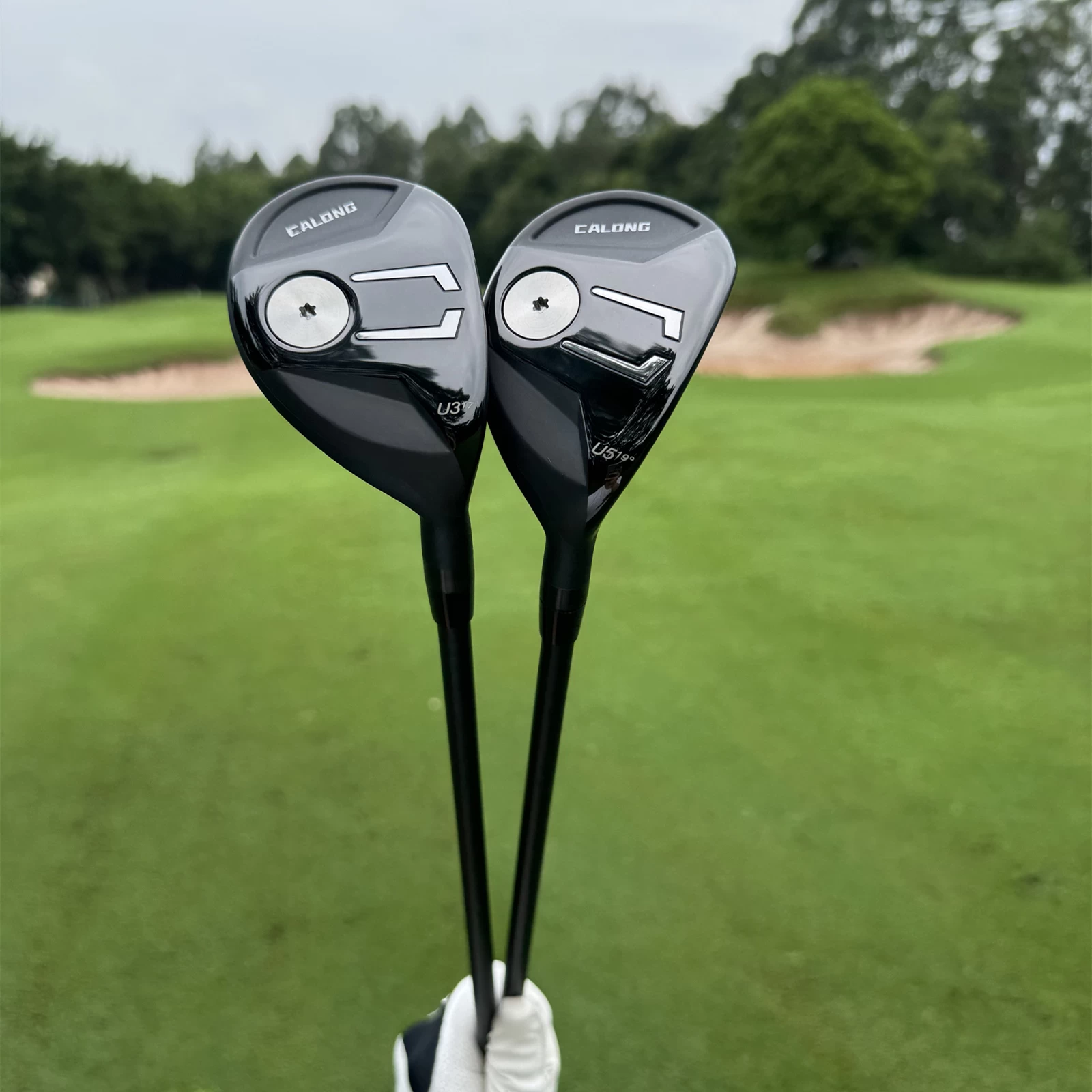 Calong Golf Hybrids 17 19 22 25 Degree with Graphite Shaft 65g SR Flex Rescue Adjustable Weight High COR Face -Improve Your Distance - Image 2