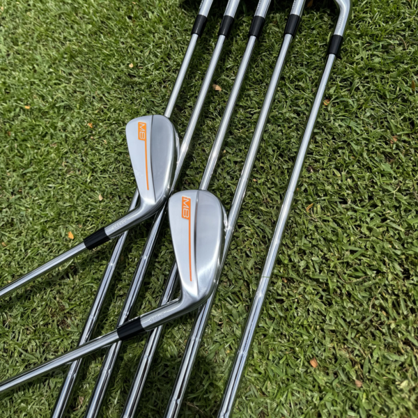 Calong MB Forged Irons Silvery 4 5 6 7 8 9 P With NS950 Stiff Shaft 7Pcs Blade Golf Irons -Top Irons Set - Image 6