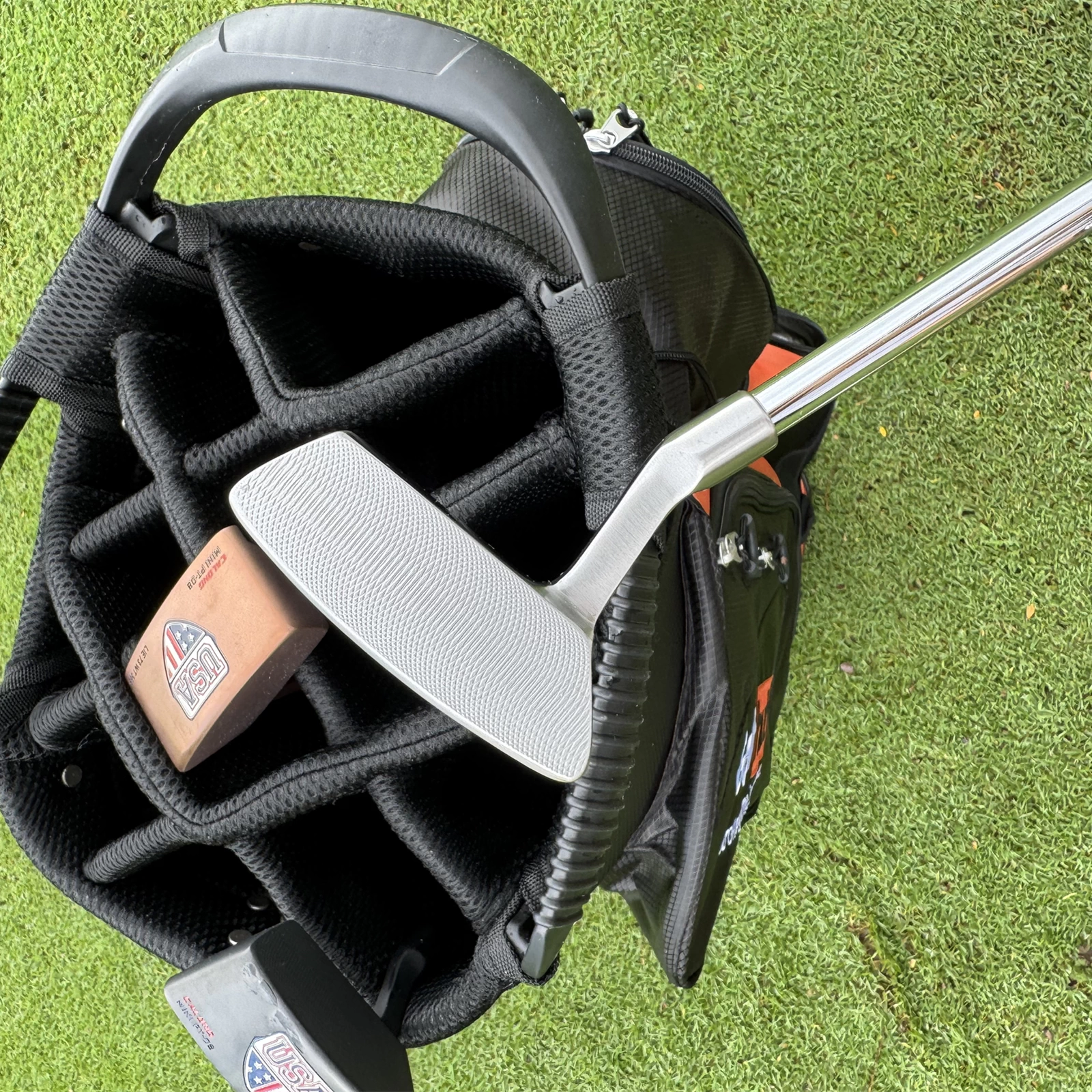 Calong USA Mini Golf Putter 375g Black/Silvery/Golden Colors 34inch CNC Milled Face -Improve Your Putter Game - Image 10