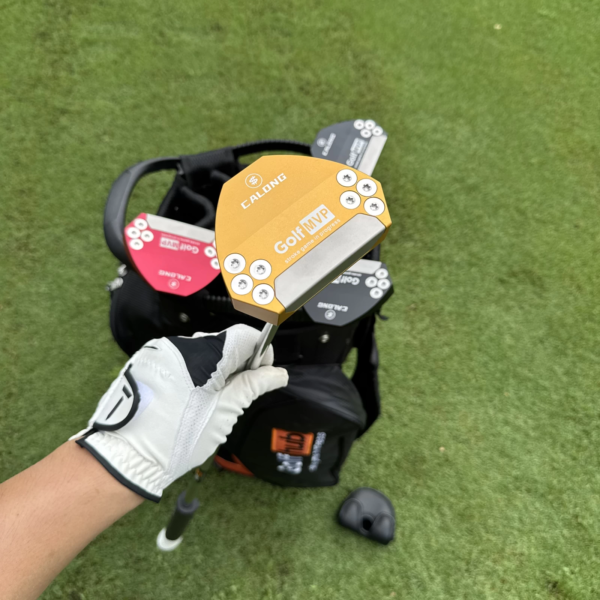 Calong Zero Torque Golf MVP Golf Putter Black/Red/Golden 34/35inch with Headcover -Improve Your Putter Game - Image 11