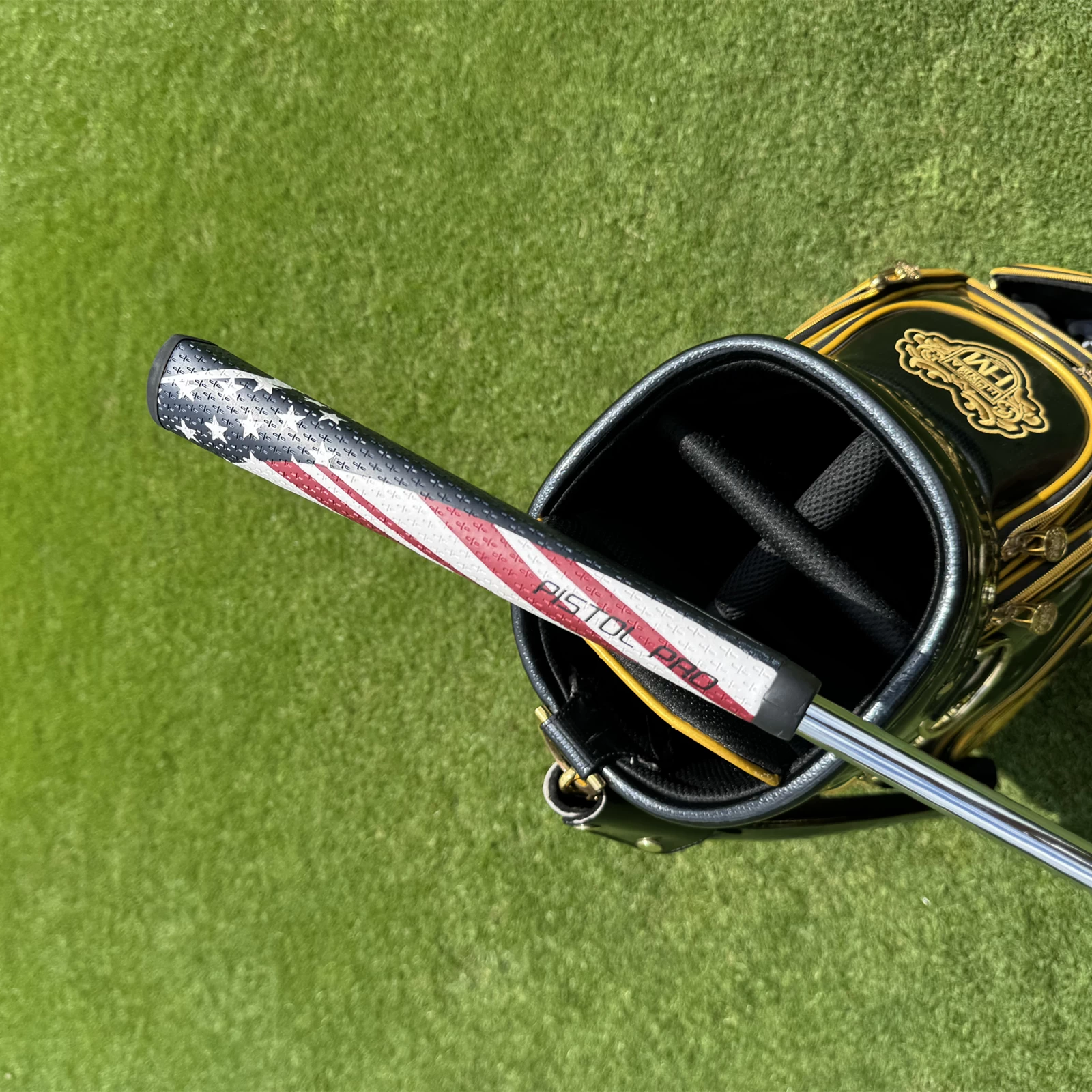 Left Hand Calong BAT Golf Putter Black 6063 Alloy 34 35inch With Weight Customizable with Screws Balance Technology Included Headcover - Image 12