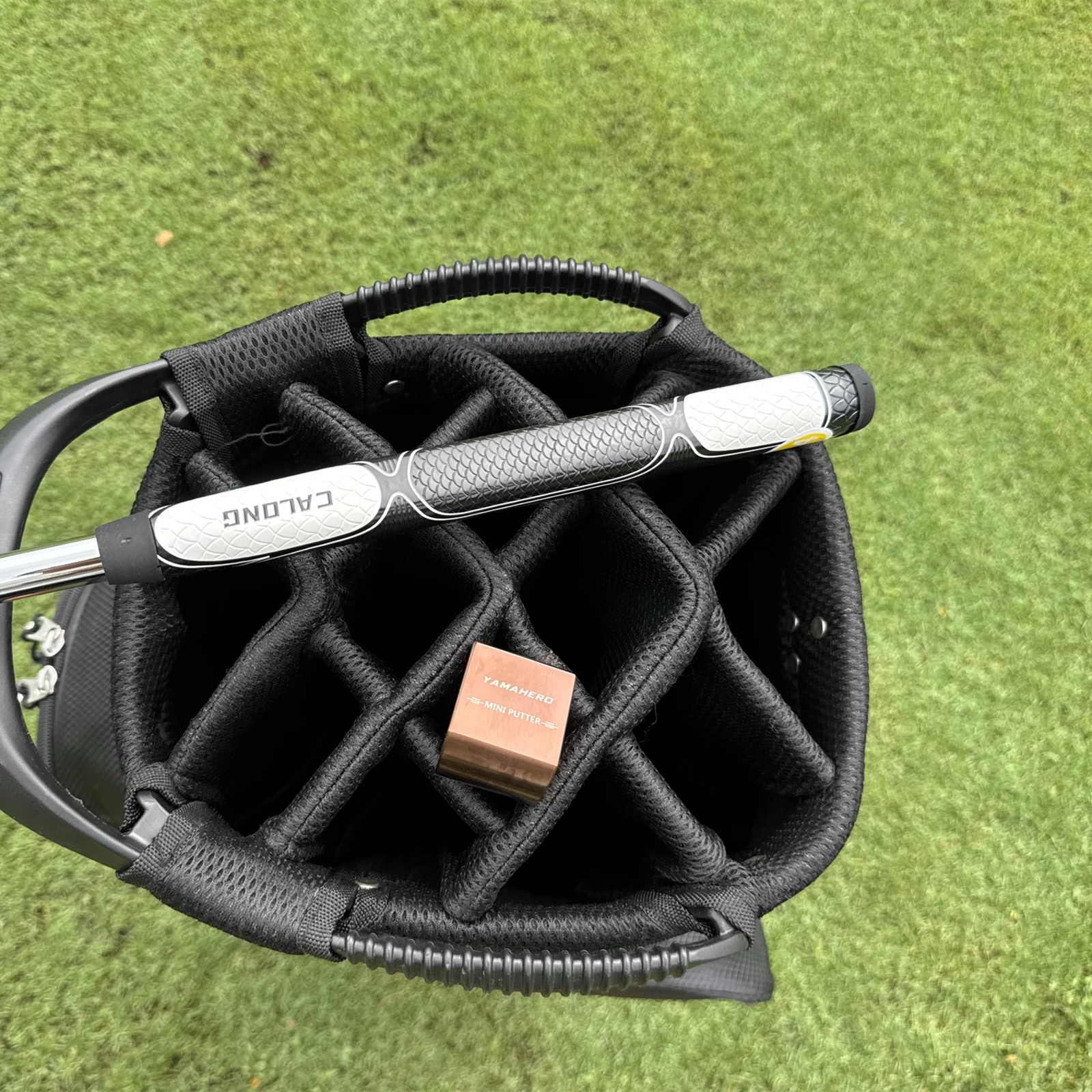 Yamahero Mini Golf Putter Black/Golden 34inch RH Men Ambidextrous Golf Clubs 375g Putter – Practice Putting / Paly Golf - Image 8