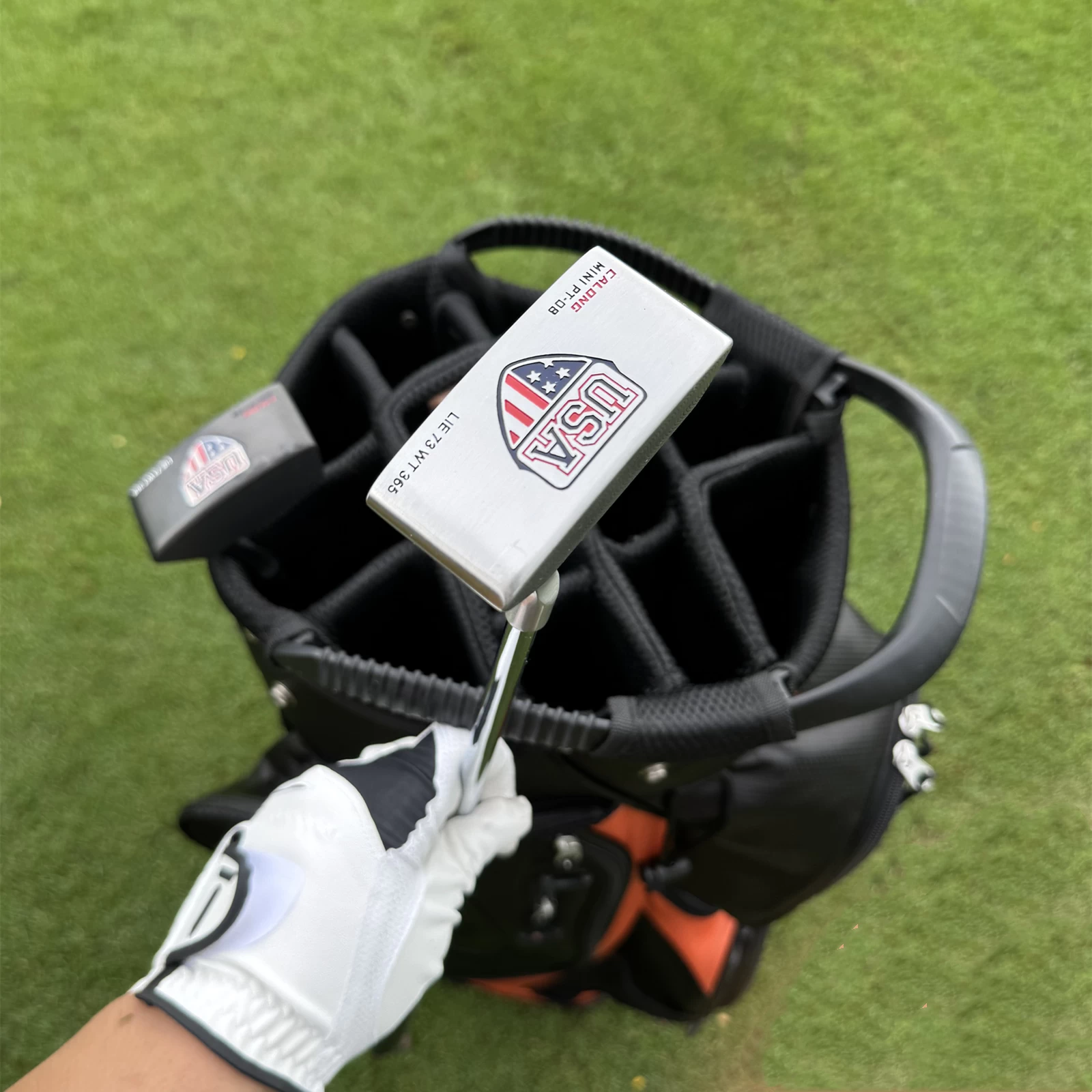 Calong USA Mini Golf Putter 375g Black/Silvery/Golden Colors 34inch CNC Milled Face -Improve Your Putter Game - Image 9