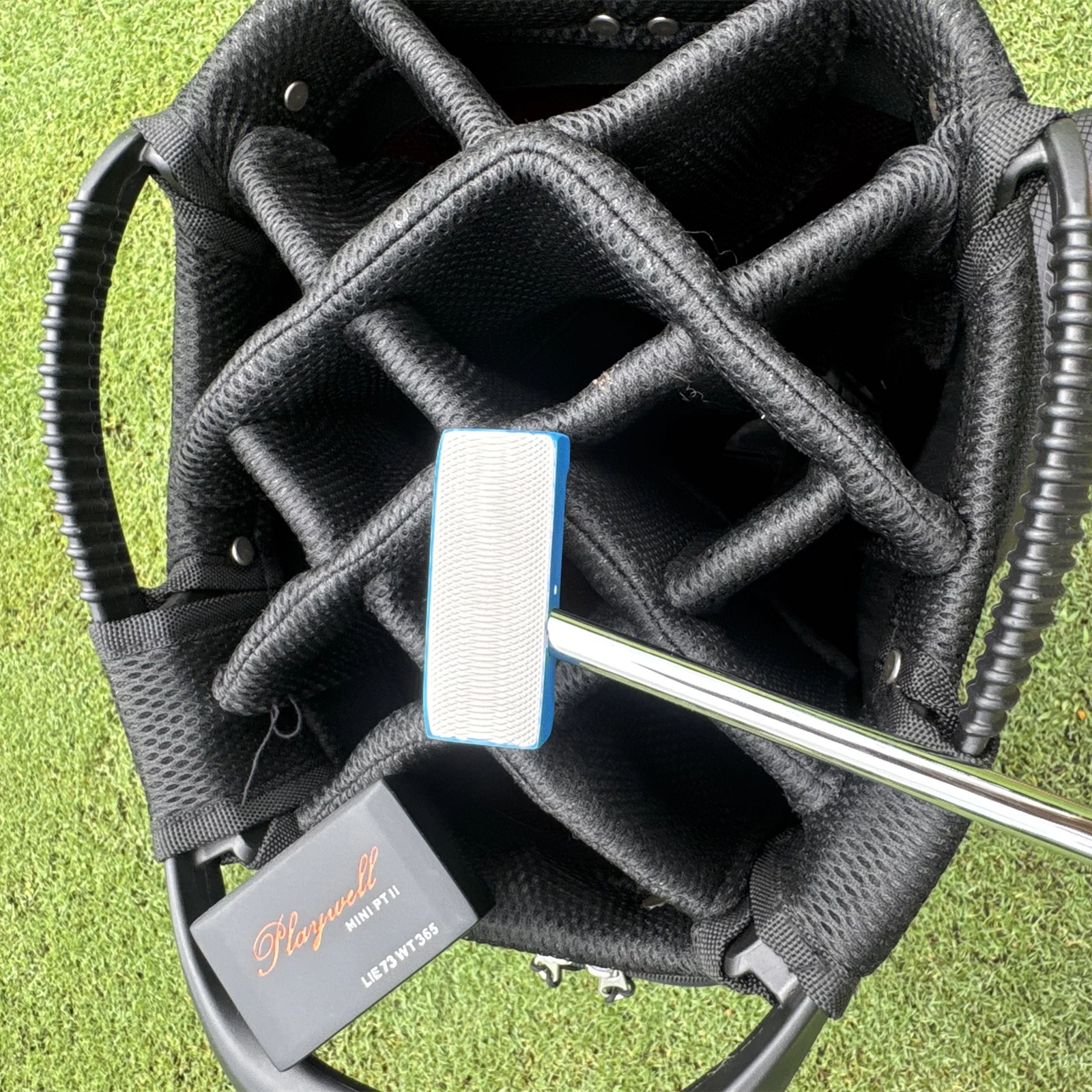 Calong Mini Golf Putter Black/Blue 34inch RH 375g Putter Head CNC Milled Face – Practice Putting / Paly Golf - Image 10