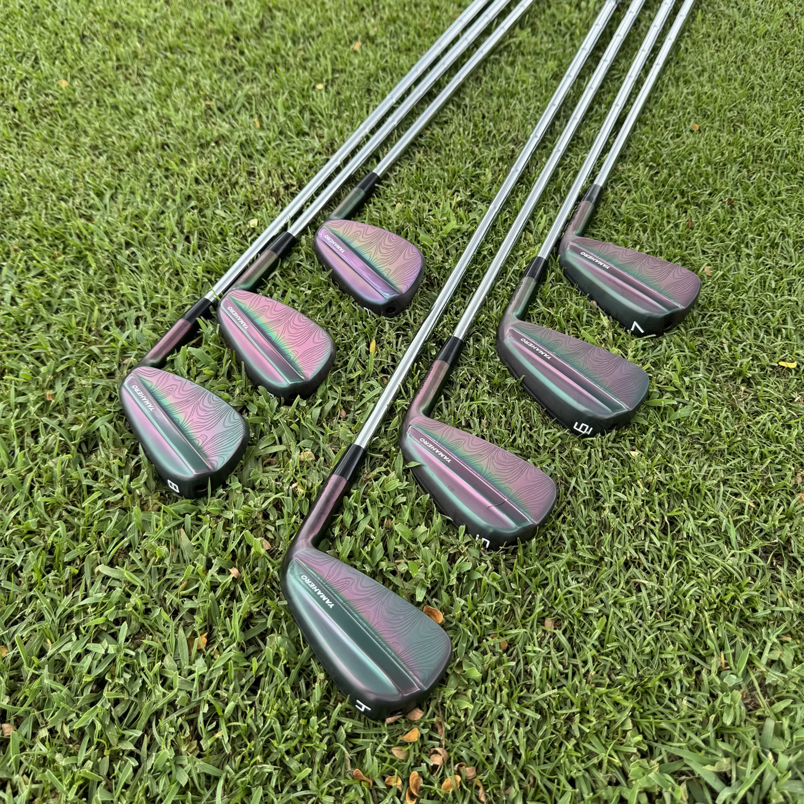 Calong S770 Golf Irons Forged Set Black/Silvery 4 5 6 7 8 9 P With Stiff Steel Shaft- Two Pieces Hollow Design - Image 4