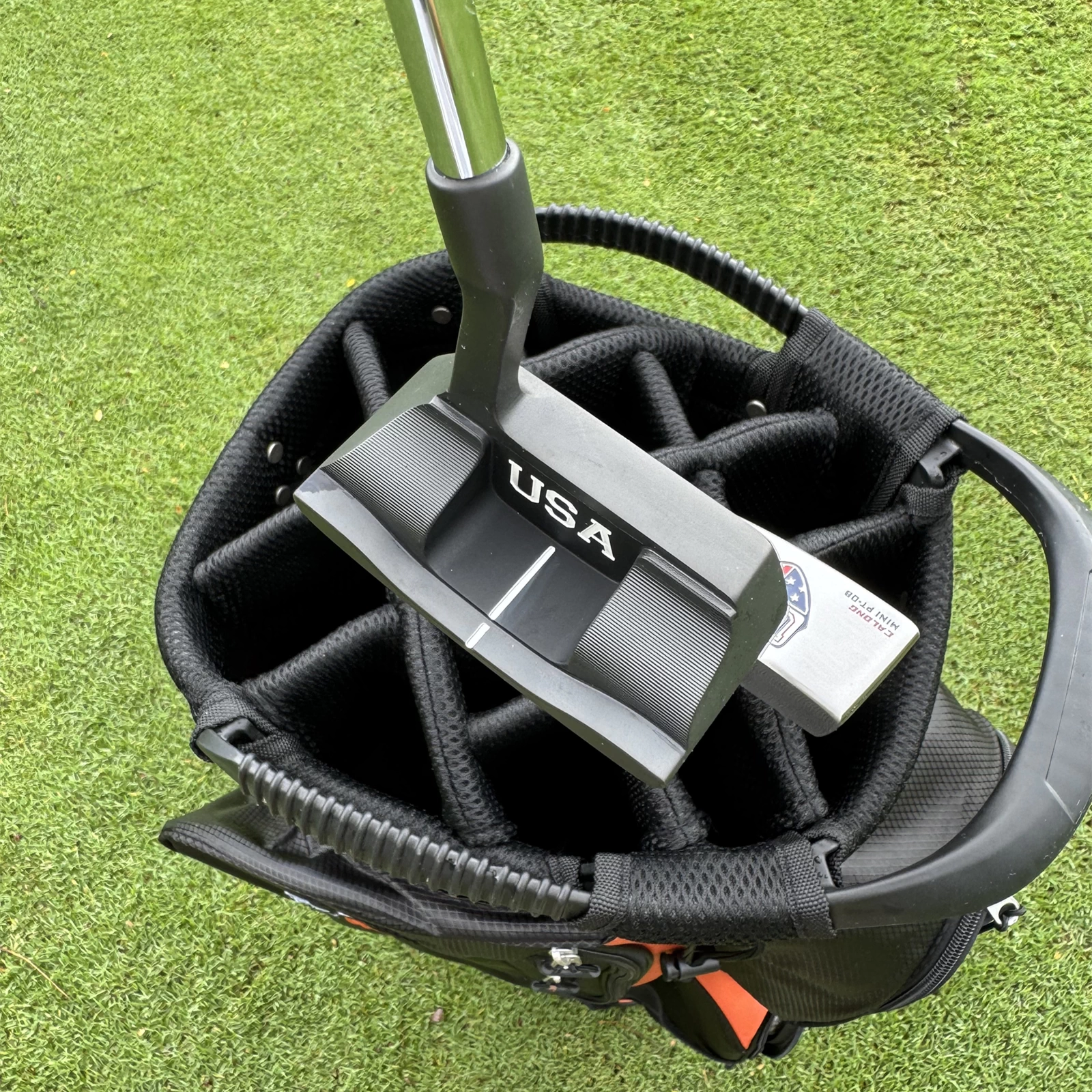 Calong USA Mini Golf Putter 375g Black/Silvery/Golden Colors 34inch CNC Milled Face -Improve Your Putter Game - Image 8